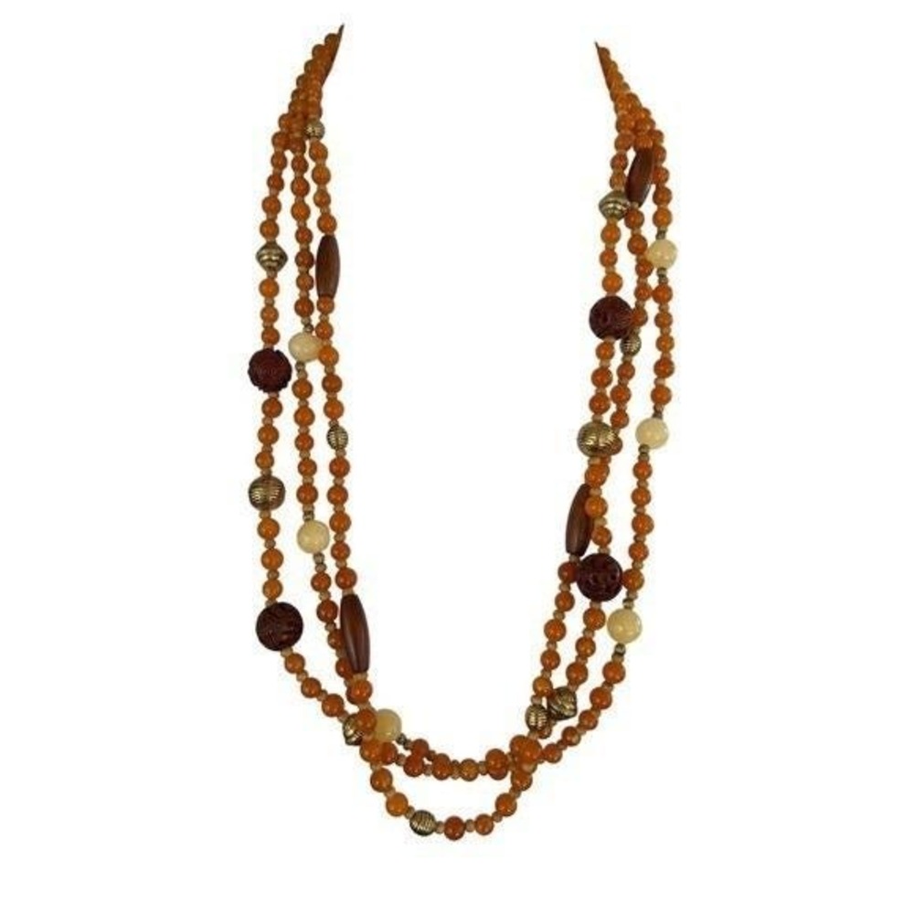 Vintage Avon Three Strand Necklace